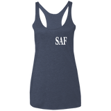 SAF - Ladies' Triblend Racerback Tank