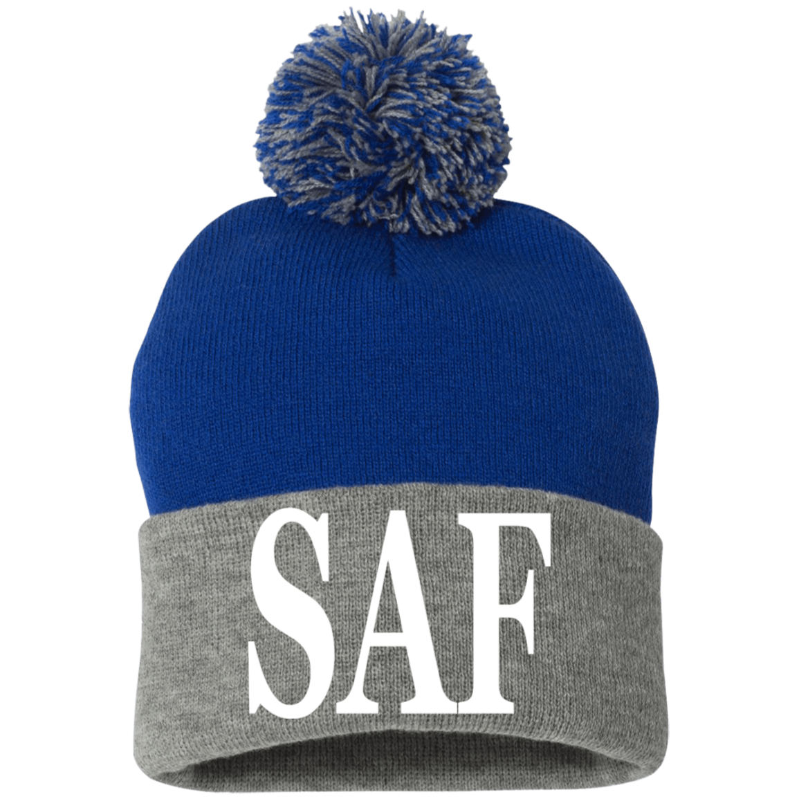 SAF - Pom Pom Knit Cap