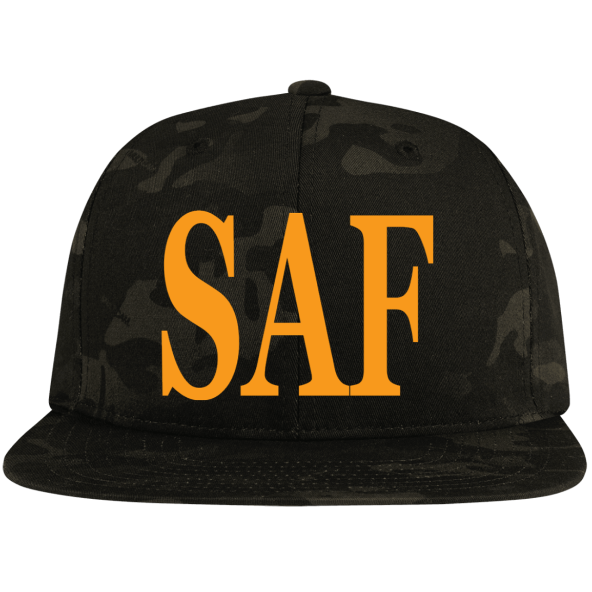 SAF - Flat Bill High-Profile Snapback Hat