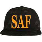SAF - Flat Bill High-Profile Snapback Hat