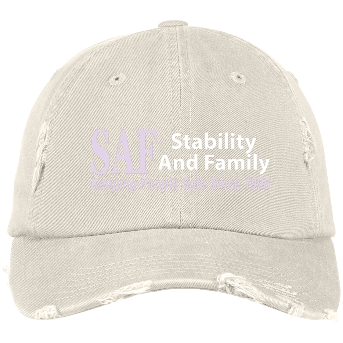 SAF - Distressed Dad Cap