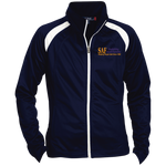 SAF - Embroidered Ladies' Raglan Sleeve Warmup Jacket