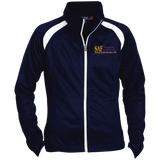 SAF - Embroidered Ladies' Raglan Sleeve Warmup Jacket