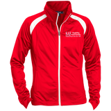 SAF - Embroidered Ladies' Raglan Sleeve Warmup Jacket