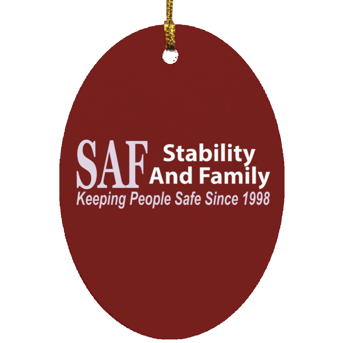SAF - Oval Ornament