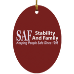 SAF - Oval Ornament