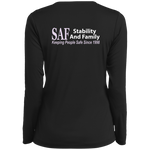 SAF - Ladies’ Long Sleeve Performance V-Neck Tee