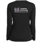 SAF - Ladies’ Long Sleeve Performance V-Neck Tee