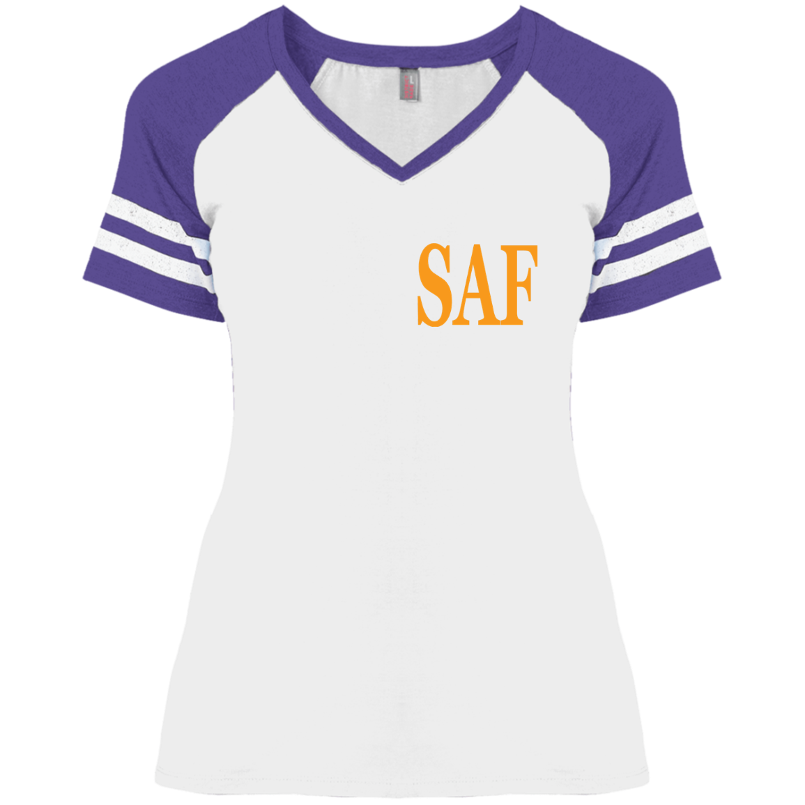 SAF - Ladies' Game V-Neck T-Shirt