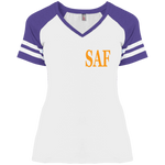 SAF - Ladies' Game V-Neck T-Shirt