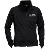 SAF - Embroidered Ladies' Raglan Sleeve Warmup Jacket