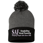 SAF - Pom Pom Knit Cap