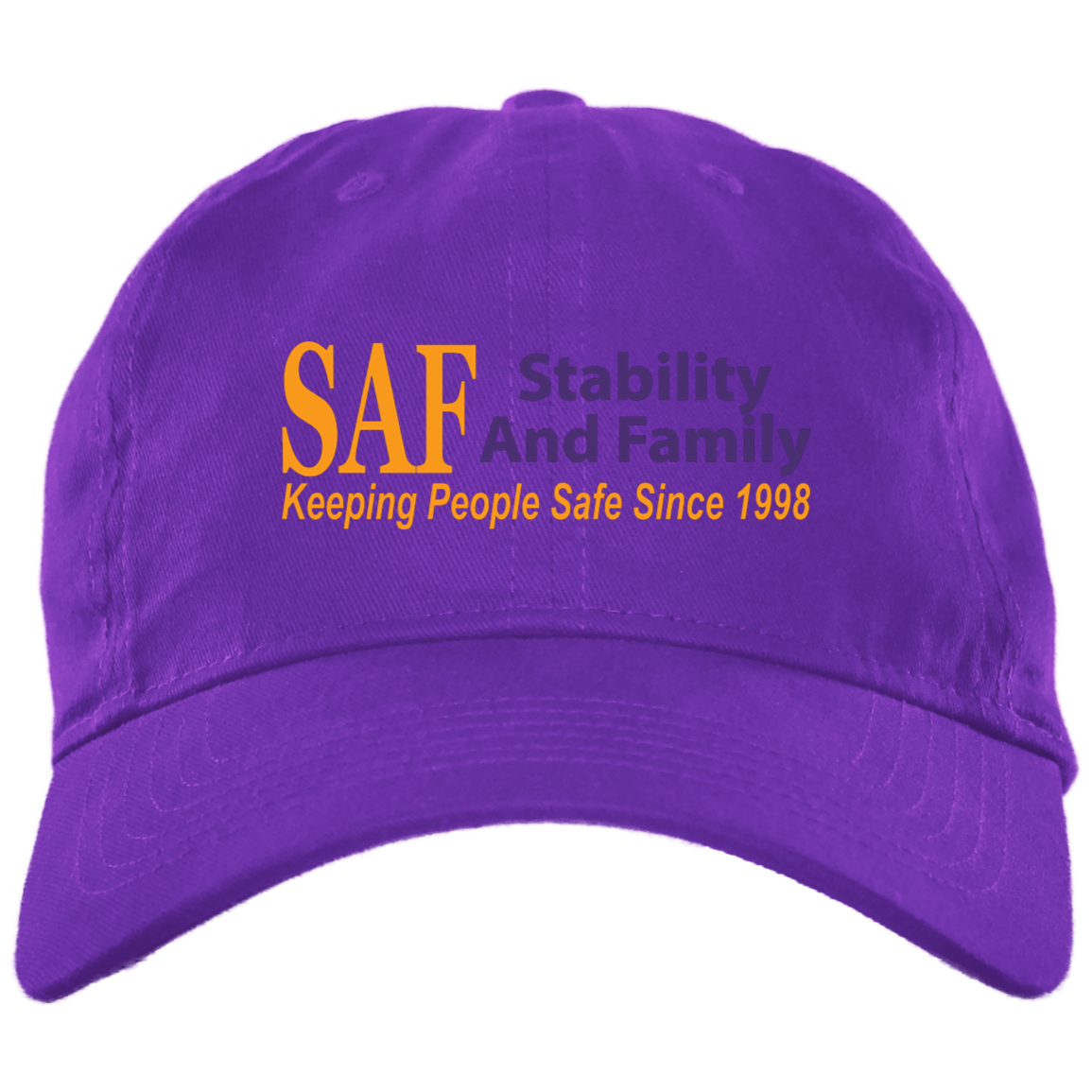 SAF - Brushed Twill Unstructured Dad Cap