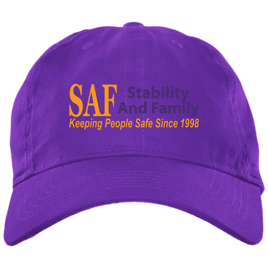 SAF - Brushed Twill Unstructured Dad Cap