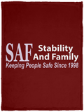 SAF - Cozy Plush Fleece Blanket - 30x40