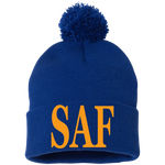 SAF - Pom Pom Knit Cap