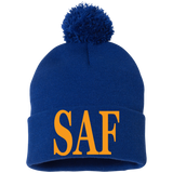 SAF - Pom Pom Knit Cap