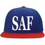 SAF - Flat Bill High-Profile Snapback Hat