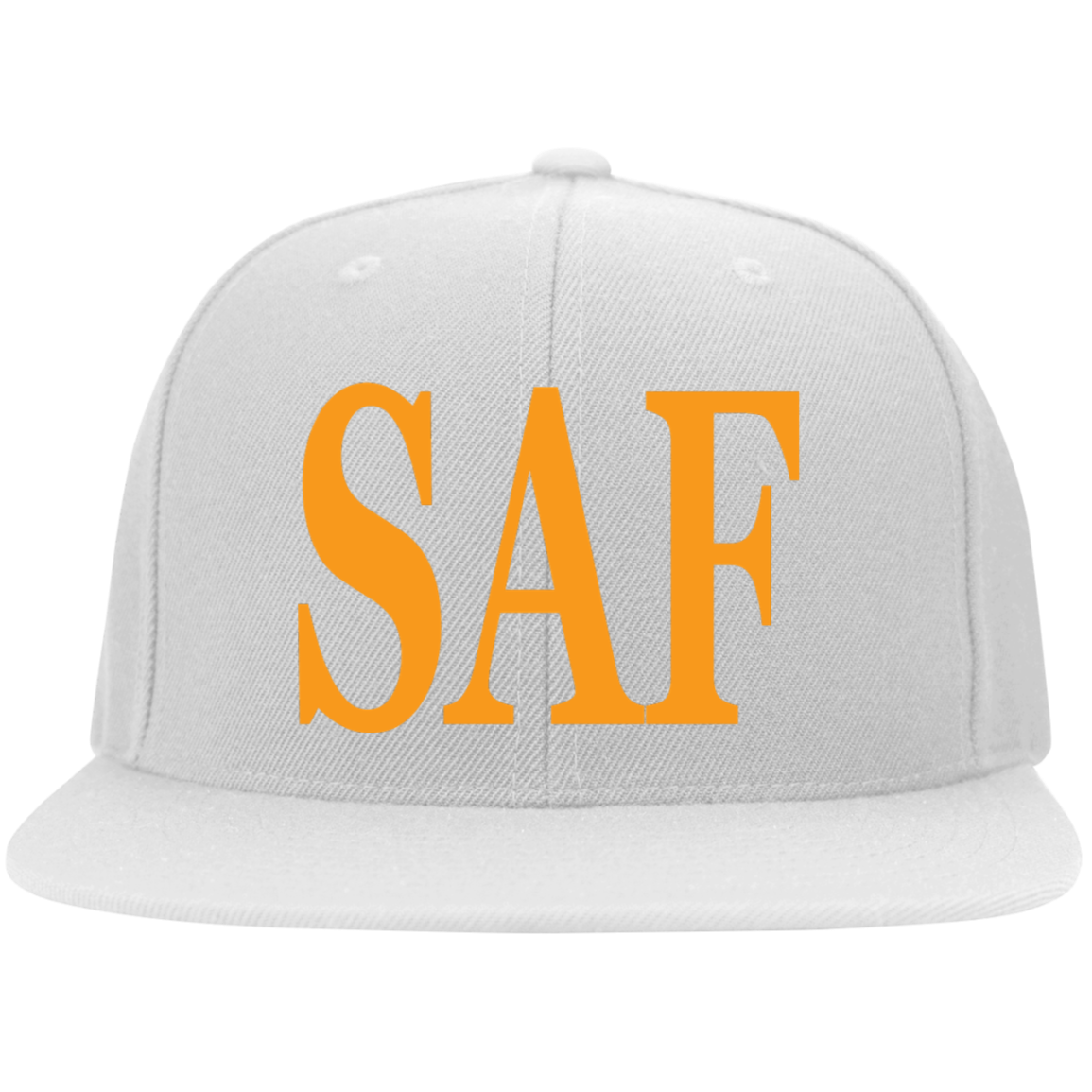 SAF - Flat Bill Twill Flexfit Cap