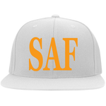 SAF - Flat Bill Twill Flexfit Cap