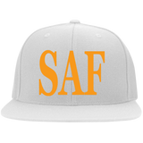 SAF - Flat Bill Twill Flexfit Cap