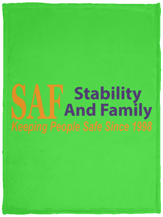 SAF - Cozy Plush Fleece Blanket - 30x40