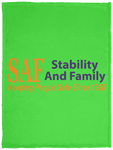 SAF - Cozy Plush Fleece Blanket - 30x40