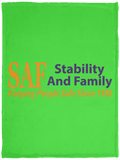 SAF - Cozy Plush Fleece Blanket - 30x40
