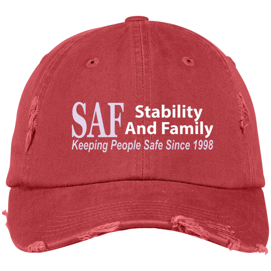SAF - Distressed Dad Cap
