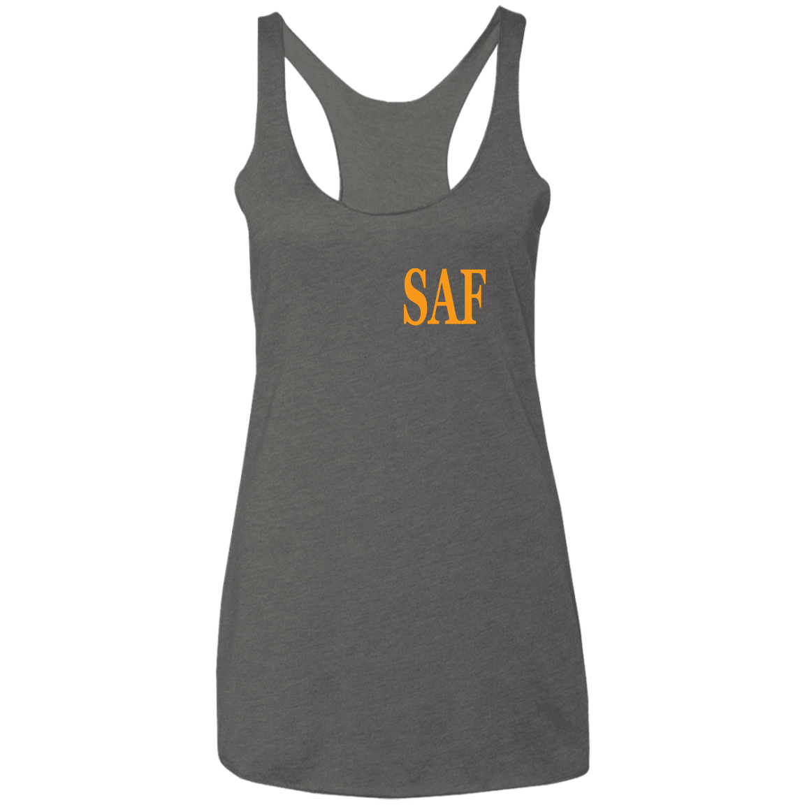 SAF - Ladies' Triblend Racerback Tank