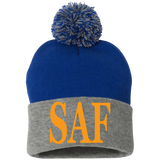 SAF - Pom Pom Knit Cap