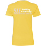 SAF - Ladies' Boyfriend T-Shirt