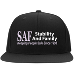 SAF - Flat Bill High-Profile Snapback Hat