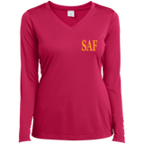 SAF - Ladies’ Long Sleeve Performance V-Neck Tee