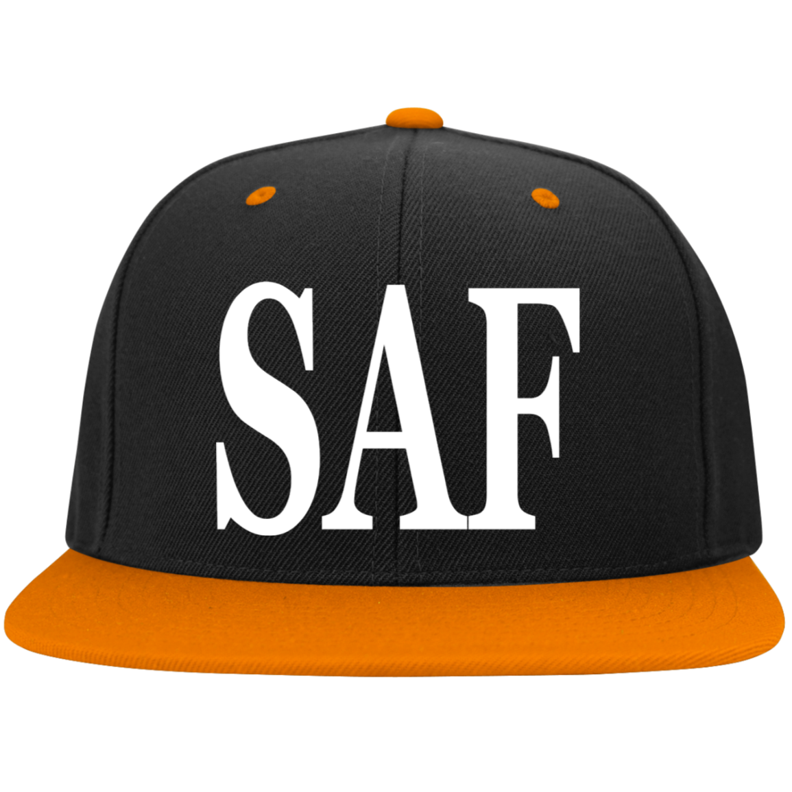 SAF - Flat Bill High-Profile Snapback Hat