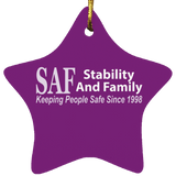 SAF - Star Ornament