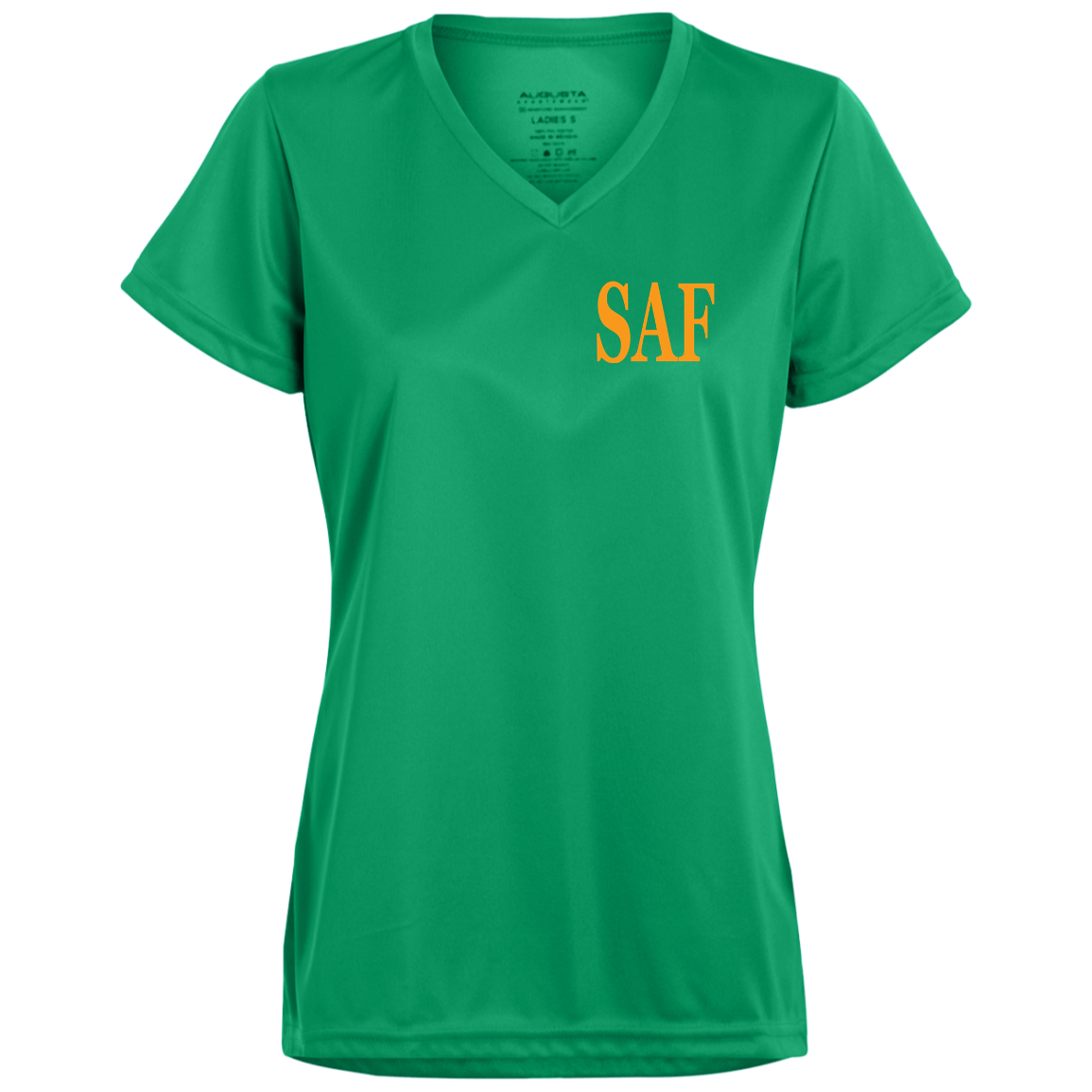 SAF - Ladies’ Moisture-Wicking V-Neck Tee
