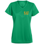 SAF - Ladies’ Moisture-Wicking V-Neck Tee