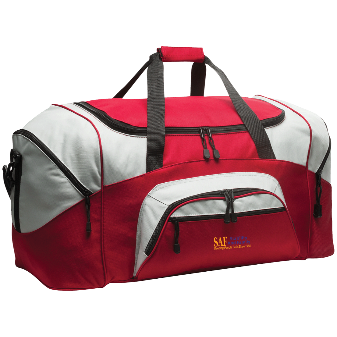 SAF - Embroidered Sport Duffel
