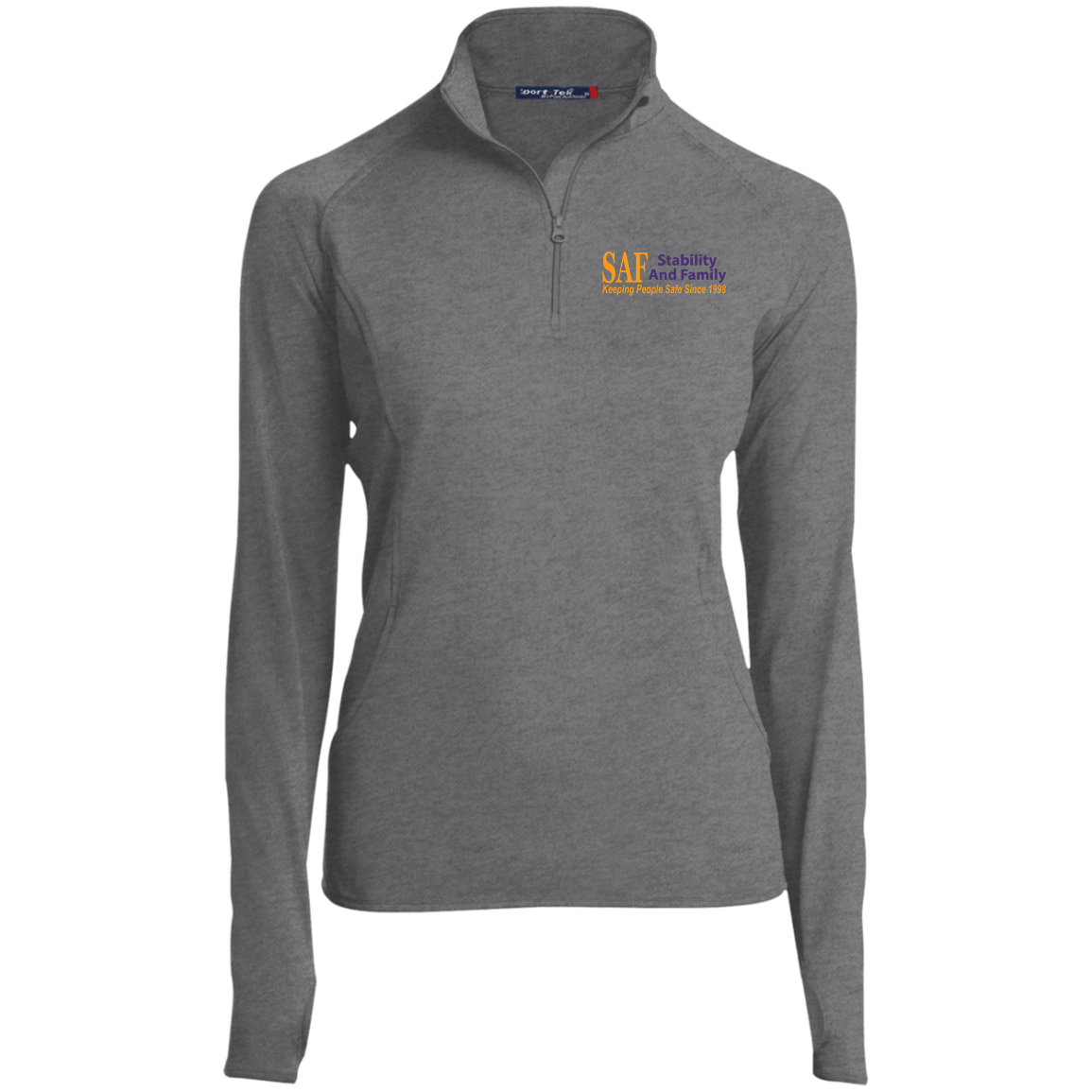SAF - Women's 1/2 Zip Performance Pullover