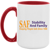 SAF - 15oz. Accent Mug