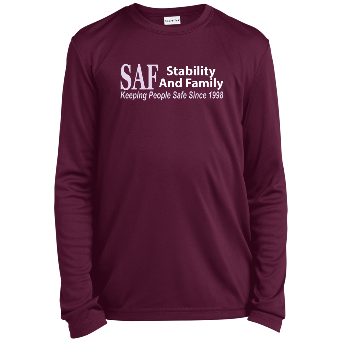 SAF - Youth Long Sleeve Performance Tee