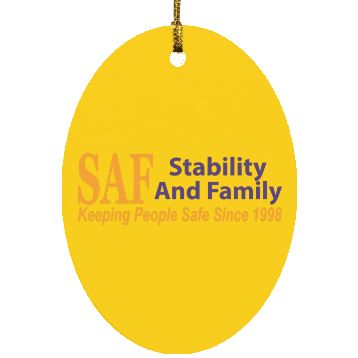 SAF - Oval Ornament