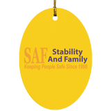 SAF - Oval Ornament