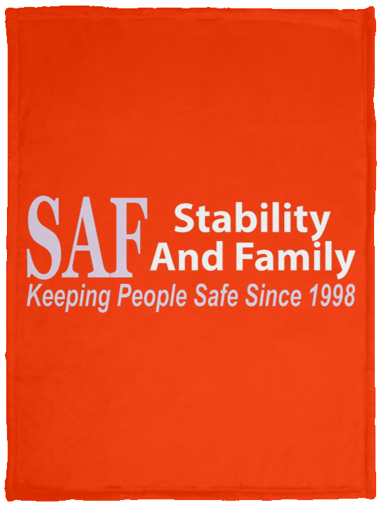 SAF - Cozy Plush Fleece Blanket - 30x40