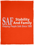 SAF - Cozy Plush Fleece Blanket - 30x40