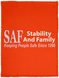 SAF - Cozy Plush Fleece Blanket - 30x40