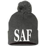 SAF - Pom Pom Knit Cap