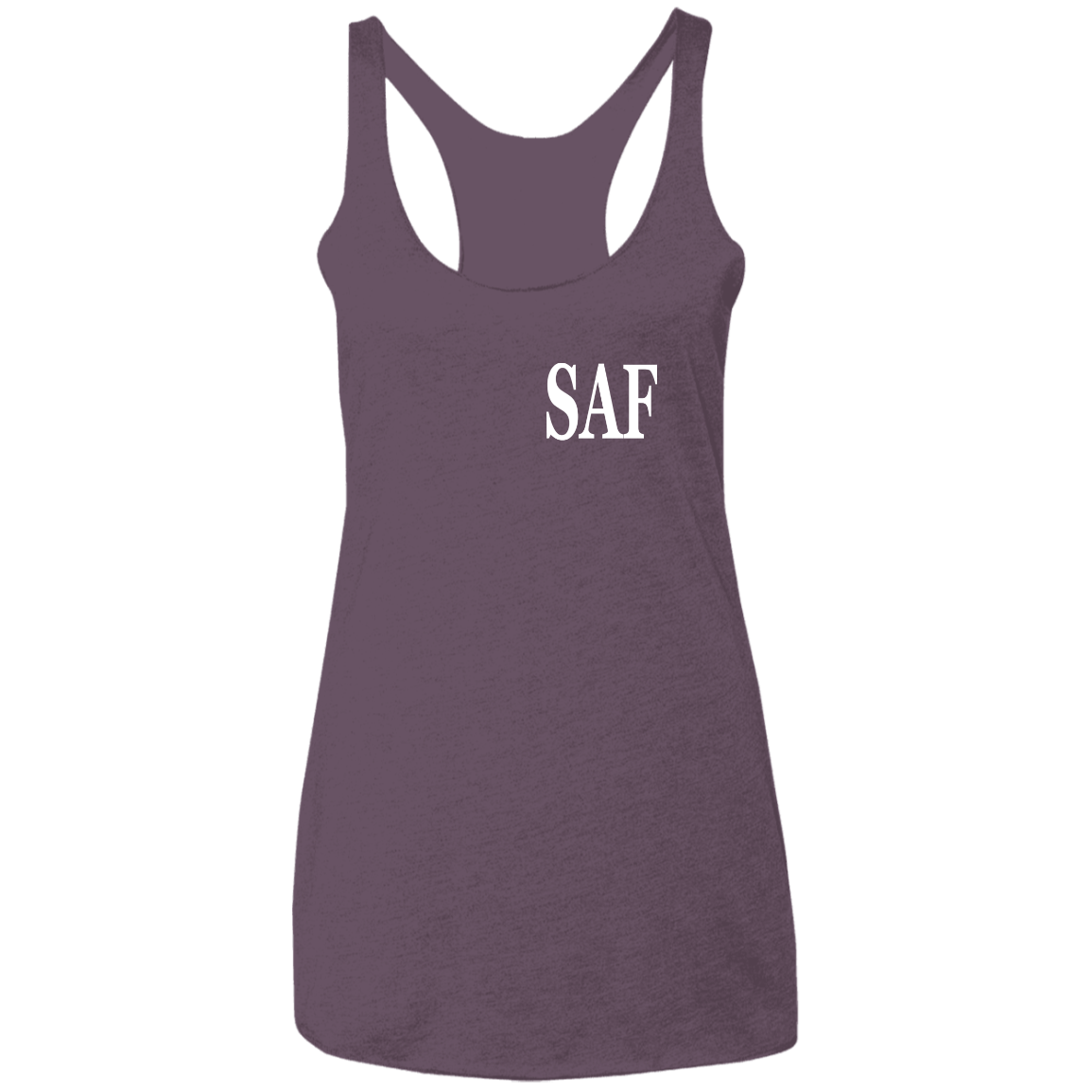 SAF - Ladies' Triblend Racerback Tank