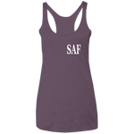 SAF - Ladies' Triblend Racerback Tank